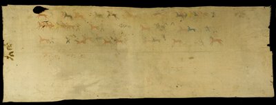 Foglio di guerra, 1850-89 da Rain in the Face Rain in the Face
